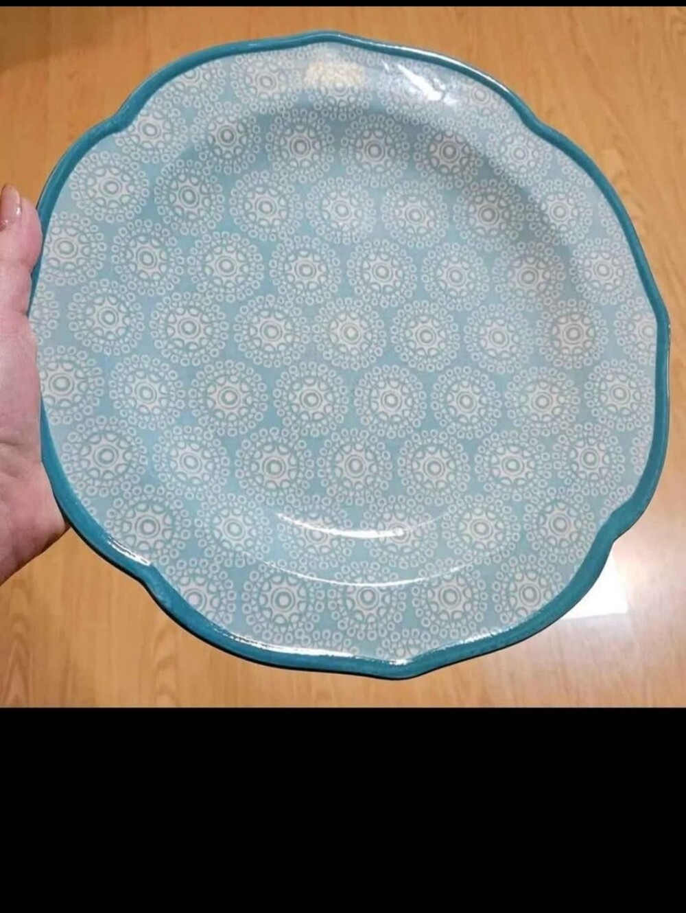 One The Pioneer Woman Hyacinth 10.5" Dinner Plate new